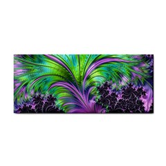 Fractal Art Artwork Feather Swirl Hand Towel by Pakrebo