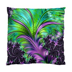 Fractal Art Artwork Feather Swirl Standard Cushion Case (two Sides) by Pakrebo