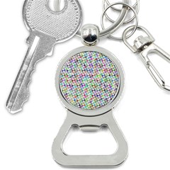 Geometric Floral Shape Geometrical Bottle Opener Key Chains by Pakrebo