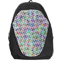 Geometric Floral Shape Geometrical Backpack Bag