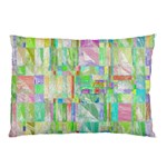 Pastel Quilt Background Texture Pillow Case (Two Sides) Back