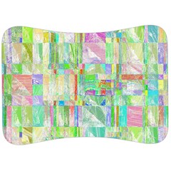 Pastel Quilt Background Texture Velour Seat Head Rest Cushion by Pakrebo