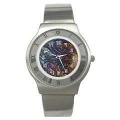 Fractal Art Artwork Globular Stainless Steel Watch by Pakrebo