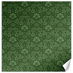 Damask Pattern Victorian Vintage Canvas 20  X 20  by Pakrebo