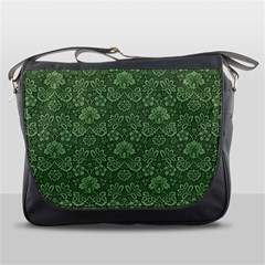 Damask Pattern Victorian Vintage Messenger Bag by Pakrebo