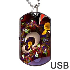 Metals Electrical Dog Tag Usb Flash (two Sides) by Pakrebo