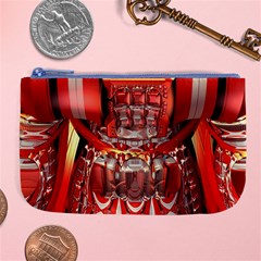 Mechanical Droid Mandelbulb Large Coin Purse by Pakrebo