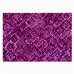 Purple Pattern Background Large Glasses Cloth (2-side) by Pakrebo