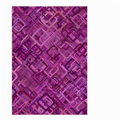 Purple Pattern Background Small Garden Flag (two Sides) by Pakrebo