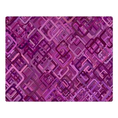 Purple Pattern Background Double Sided Flano Blanket (large)  by Pakrebo