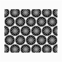 Pattern Swirl Spiral Repeating Small Glasses Cloth by Pakrebo