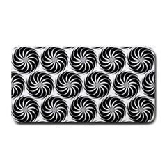 Pattern Swirl Spiral Repeating Medium Bar Mats by Pakrebo