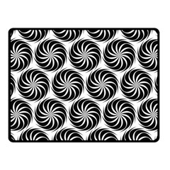 Pattern Swirl Spiral Repeating Fleece Blanket (small) by Pakrebo