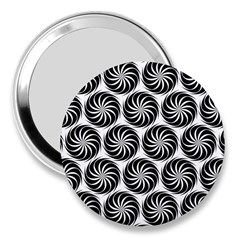 Pattern Swirl Spiral Repeating 3  Handbag Mirrors by Pakrebo