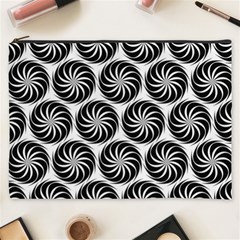 Pattern Swirl Spiral Repeating Cosmetic Bag (xxxl) by Pakrebo