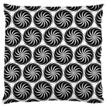 Pattern Swirl Spiral Repeating Standard Flano Cushion Case (One Side) Front