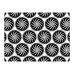 Pattern Swirl Spiral Repeating Double Sided Flano Blanket (mini)  by Pakrebo