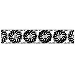 Pattern Swirl Spiral Repeating Large Flano Scarf  by Pakrebo