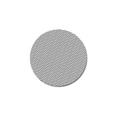 Wave Wave Lines Diagonal Seamless Golf Ball Marker (4 Pack) by Pakrebo