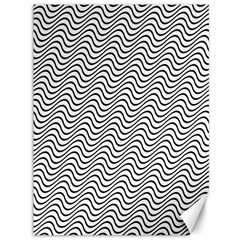 Wave Wave Lines Diagonal Seamless Canvas 36  X 48  by Pakrebo