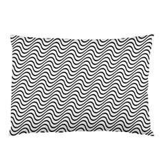 Wave Wave Lines Diagonal Seamless Pillow Case by Pakrebo