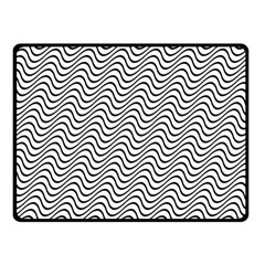 Wave Wave Lines Diagonal Seamless Fleece Blanket (small) by Pakrebo