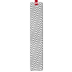 Wave Wave Lines Diagonal Seamless Large Book Marks by Pakrebo