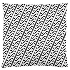 Wave Wave Lines Diagonal Seamless Standard Flano Cushion Case (two Sides) by Pakrebo