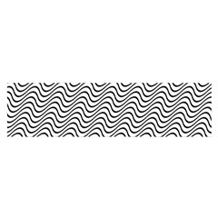 Wave Wave Lines Diagonal Seamless Satin Scarf (oblong) by Pakrebo