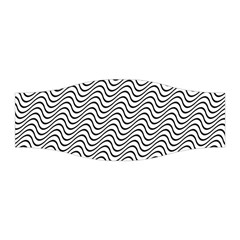 Wave Wave Lines Diagonal Seamless Stretchable Headband by Pakrebo