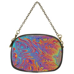 Fractal Psychedelic Fantasy Surreal Chain Purse (one Side) by Pakrebo