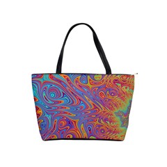 Fractal Psychedelic Fantasy Surreal Classic Shoulder Handbag by Pakrebo