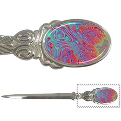 Fractal Bright Fantasy Design Letter Opener by Pakrebo