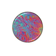 Fractal Bright Fantasy Design Hat Clip Ball Marker (10 Pack) by Pakrebo