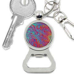 Fractal Bright Fantasy Design Bottle Opener Key Chains by Pakrebo