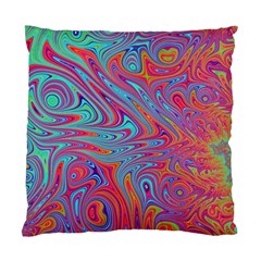 Fractal Bright Fantasy Design Standard Cushion Case (two Sides) by Pakrebo