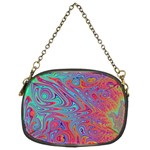 Fractal Bright Fantasy Design Chain Purse (Two Sides) Front