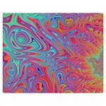 Fractal Bright Fantasy Design Double Sided Flano Blanket (Medium)  60 x50  Blanket Front