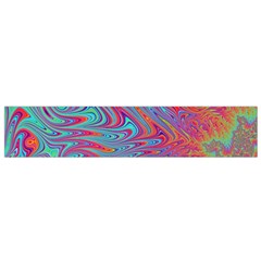 Fractal Bright Fantasy Design Small Flano Scarf by Pakrebo