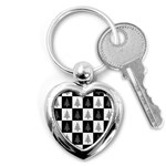 Christmas Tree Christmas Tree Key Chains (Heart)  Front