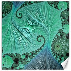 Fractal Artwork Fan Shape Art Canvas 12  X 12  by Pakrebo