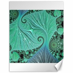 Fractal Artwork Fan Shape Art Canvas 12  X 16  by Pakrebo