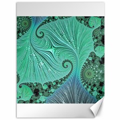 Fractal Artwork Fan Shape Art Canvas 36  X 48  by Pakrebo