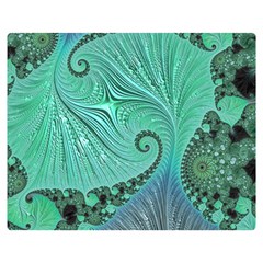 Fractal Artwork Fan Shape Art Double Sided Flano Blanket (medium)  by Pakrebo