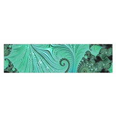 Fractal Artwork Fan Shape Art Satin Scarf (oblong) by Pakrebo