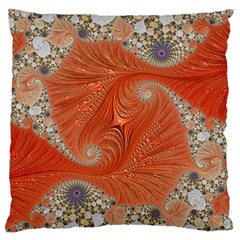 Fractal Art Artwork Pattern Fractal Standard Flano Cushion Case (one Side) by Pakrebo