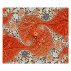 Fractal Art Artwork Pattern Fractal Double Sided Flano Blanket (small)  by Pakrebo