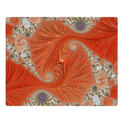 Fractal Art Artwork Pattern Fractal Double Sided Flano Blanket (large)  by Pakrebo