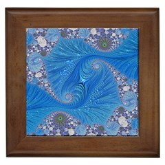 Fractal Artwork Artwork Fractal Art Framed Tiles