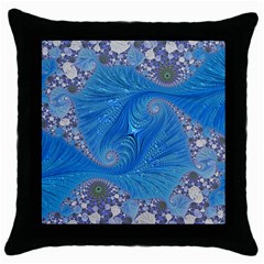 Fractal Artwork Artwork Fractal Art Throw Pillow Case (Black)